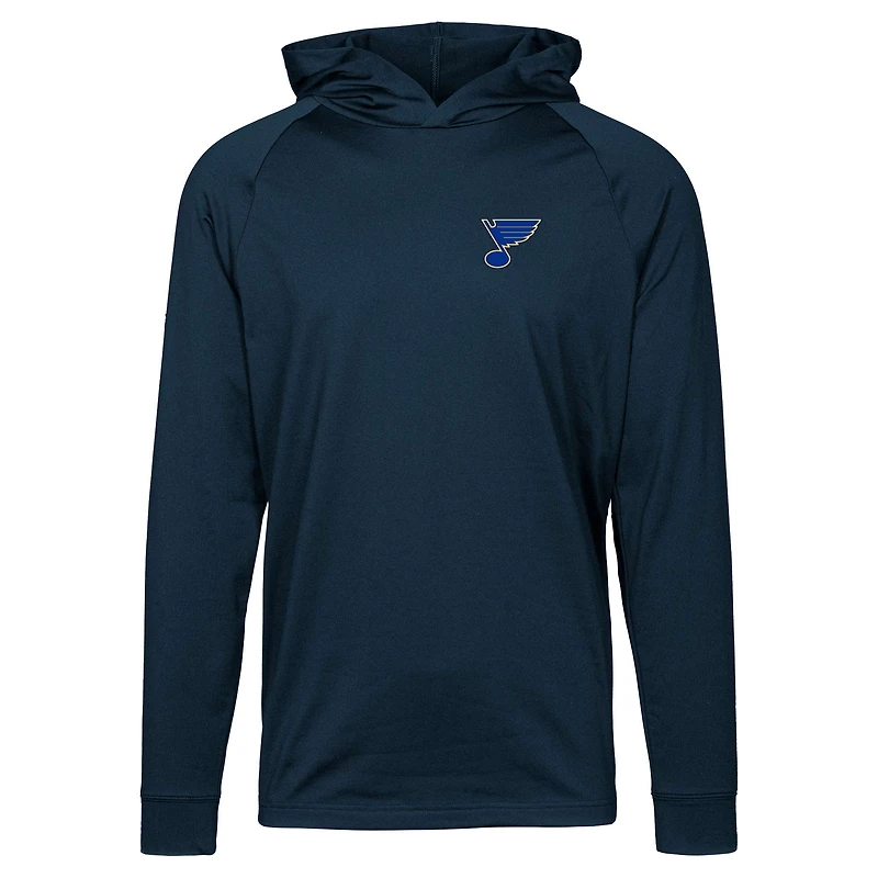Sweat à capuche bleu marine St. Louis Blues Dimension Insignia Core pour homme de Levelwear