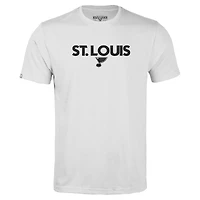 T-shirt capsule Richmond City pour homme des Blues de St. Louis blanc Levelwear