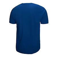 T-shirt bleu Mitchell & Ness pour homme avec motif de cuisine locale des St. Louis Blues