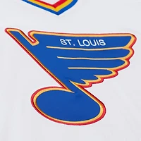 Men's Mitchell & Ness Brett Hull White St. Louis Blues 1990-91 Power Play Jersey
