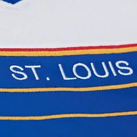 Men's Mitchell & Ness Brett Hull White St. Louis Blues 1990-91 Power Play Jersey