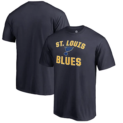 T-shirt bleu marine Victory Arch des Blues de Saint-Louis pour homme
