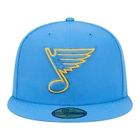 Men's New Era  Light Blue St. Louis Blues Core 59FIFTY Fitted Hat