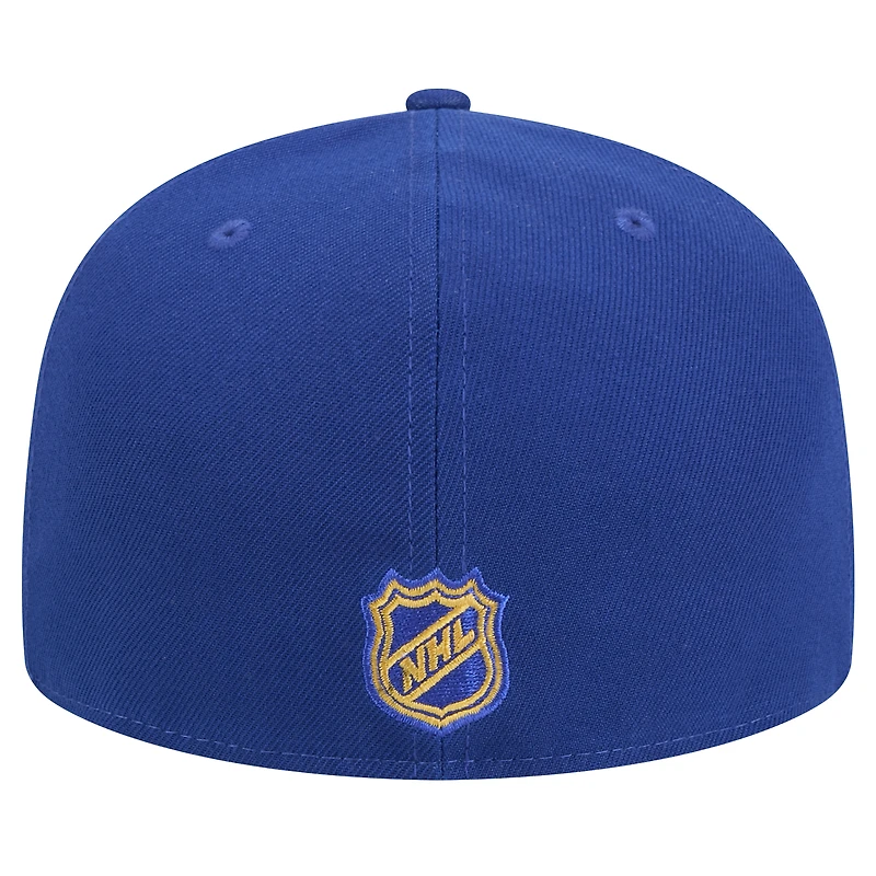 Casquette ajustée New Era bleu marine St. Louis Blues Core 59FIFTY pour homme