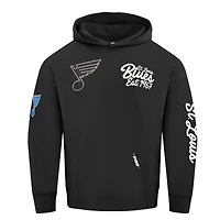 Sweat à capuche noir Pro Standard St. Louis Blues Paint the City pour homme