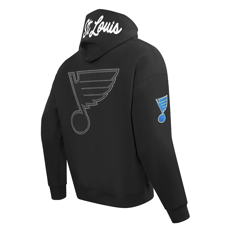 Sweat à capuche noir Pro Standard St. Louis Blues Paint the City pour homme