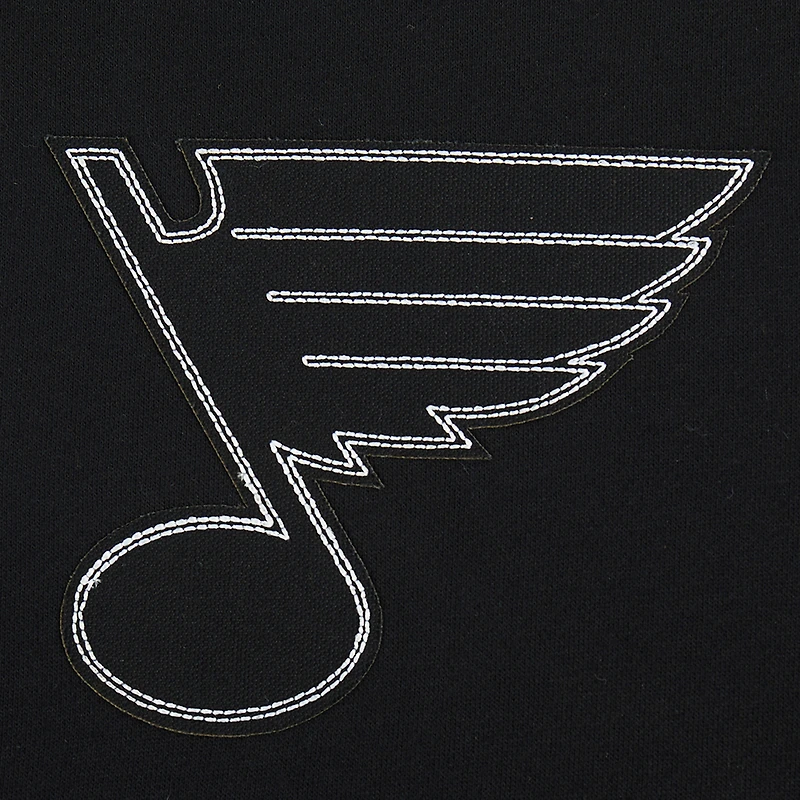 Sweat à capuche noir Pro Standard St. Louis Blues Paint the City pour homme