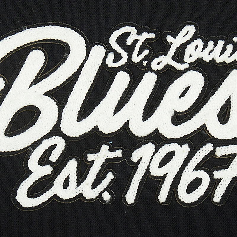Sweat à capuche noir Pro Standard St. Louis Blues Paint the City pour homme