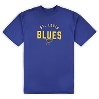 Ensemble de détente pour homme St. Louis Blues Royal/Heather Grey T-shirt et pantalon Big & Tall