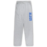 Ensemble de détente pour homme St. Louis Blues Royal/Heather Grey T-shirt et pantalon Big & Tall