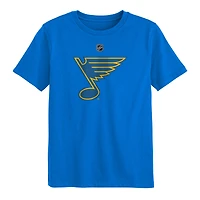 Preschool Outerstuff  Blue St. Louis Blues Primary Logo T-Shirt