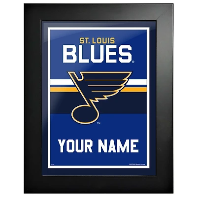 St. Louis Blues - 12'' x 16'' Team Personalization Picture Frame