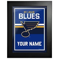 St. Louis Blues - 12'' x 16'' Team Personalization Picture Frame