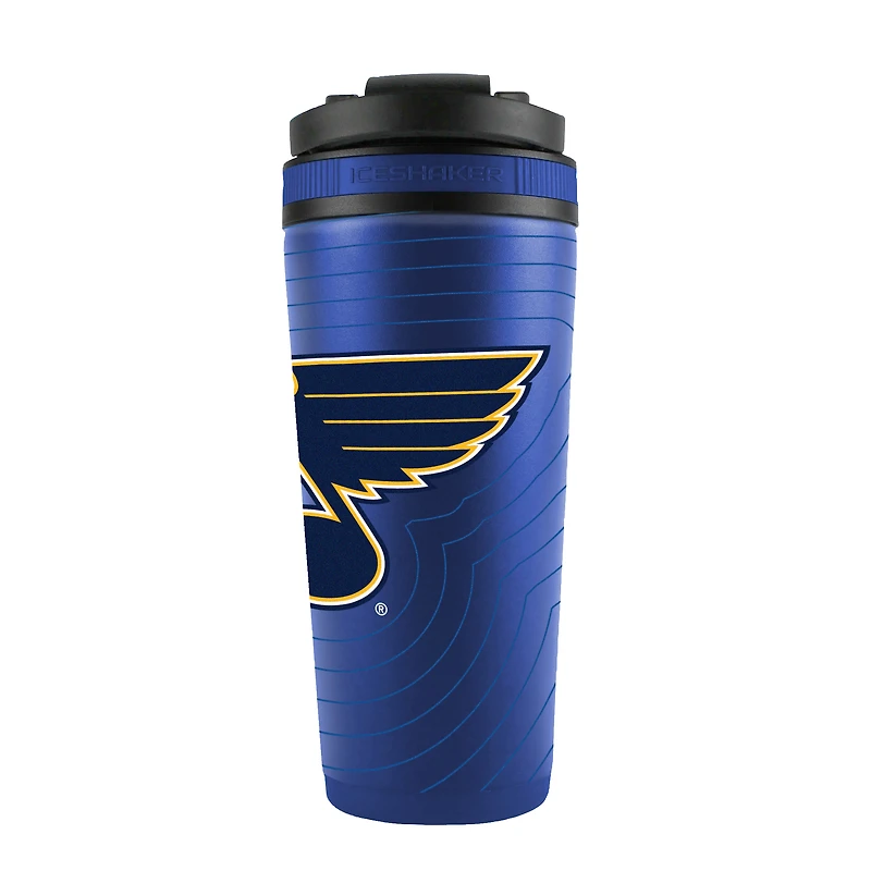 Bouteille shaker en acier inoxydable 4D de 26 oz des Blues de St. Louis