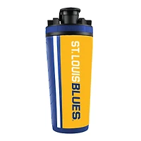 Bouteille shaker en acier inoxydable 4D de 26 oz des Blues de St. Louis