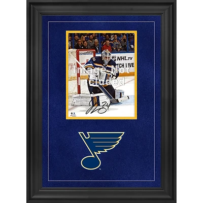 Cadre photo vertical de luxe 8'' x 10'' St. Louis Blues avec logo de l'équipe