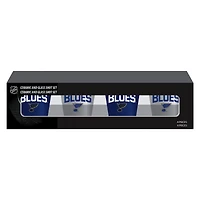 St. Louis Blues Four-Pack Shot Glass Set