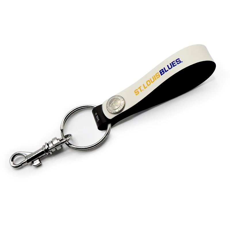 St. Louis Blues - Coffret cadeau trois pièces en cuir avec étiquette personnalisée