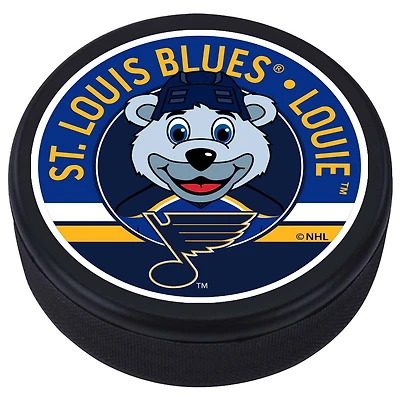 St. Louis Blues - Mascot Design Hockey Puck