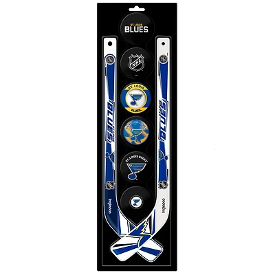 V109096 Blues SCV HOL23 Mini bâton de hockey et rondelle en mousse, ensemble de 8 pièces COLEQPHKC 550AN001205 #23