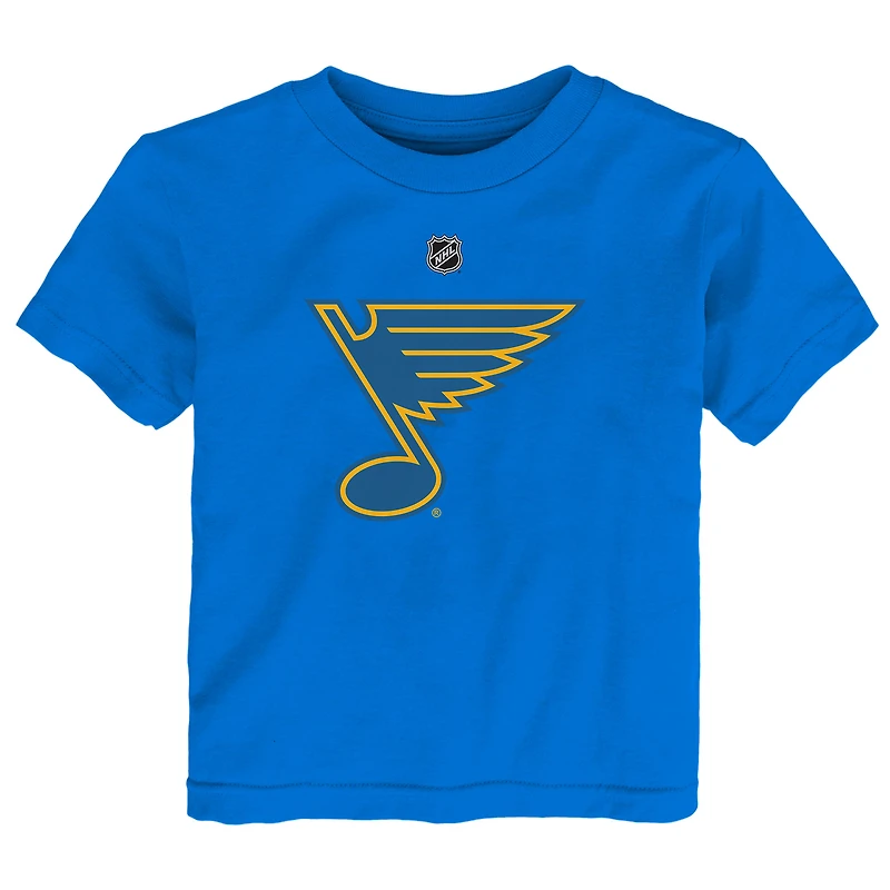 T-shirt bleu Outerstuff pour tout-petit avec logo principal des St. Louis Blues