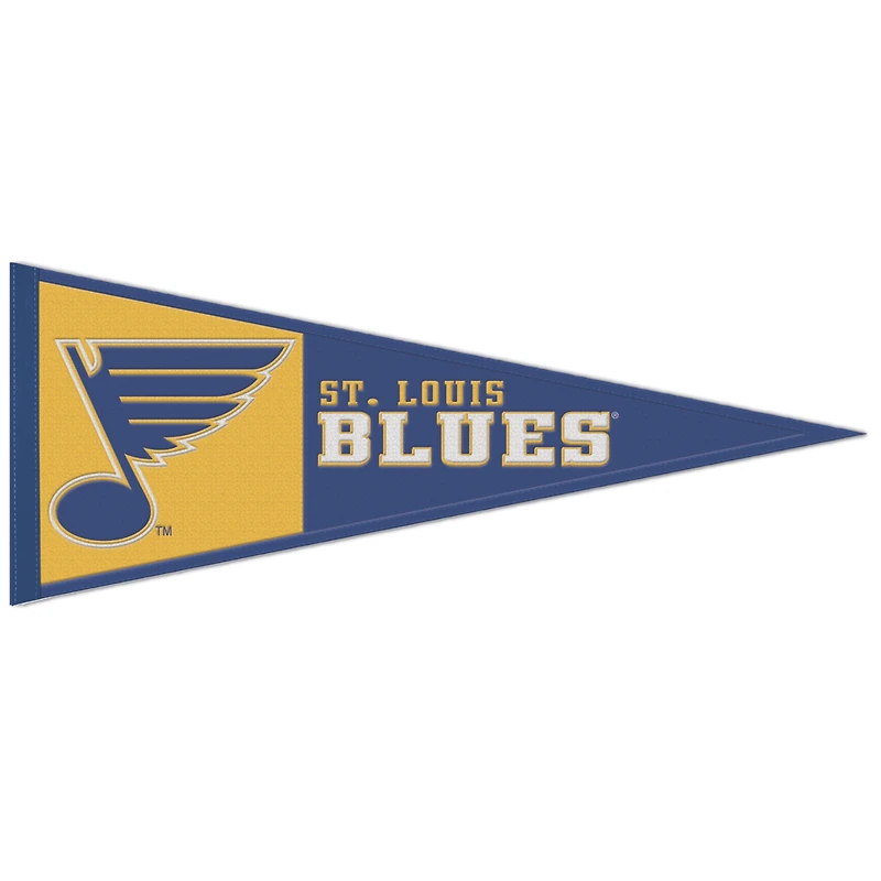 WinCraft St. Louis Blues Fanion avec logo rétro 13" x 32"