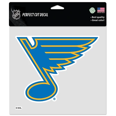 WinCraft  St. Louis Blues 8" x 8" Color Car Decal