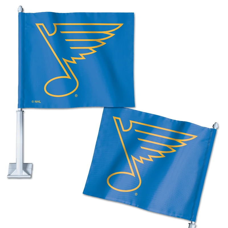 WinCraft St. Louis Blues Double-Sided Car Flag