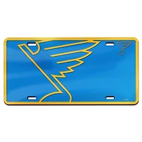 Plaque d'immatriculation géante en acrylique découpée au laser WinCraft St. Louis Blues
