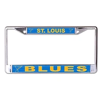 Cadre de plaque d'immatriculation en métal découpé au laser WinCraft St. Louis Blues