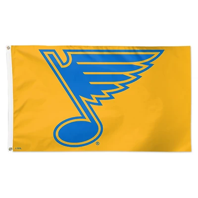 Drapeau WinCraft St. Louis Blues de luxe unilatéral 3' x 5