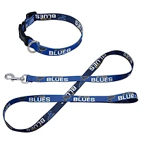 Ensemble laisse et collier pour animaux de compagnie WinCraft St. Louis Blues