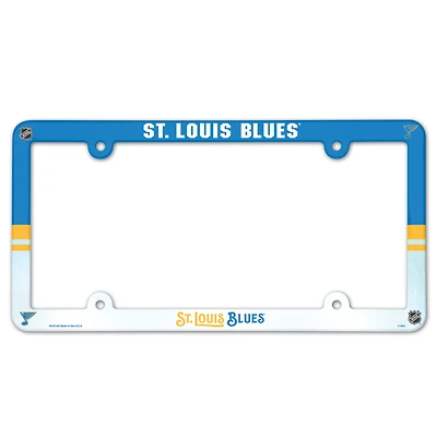 WinCraft St. Louis Blues Plastic License Plate Frame