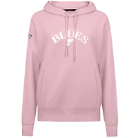 Sweat à capuche rose clair St. Louis Blues pour femme Levelwear Adorn la fête des mères