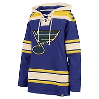Sweat à capuche lacets Superior Lacer bleu '47 pour femme