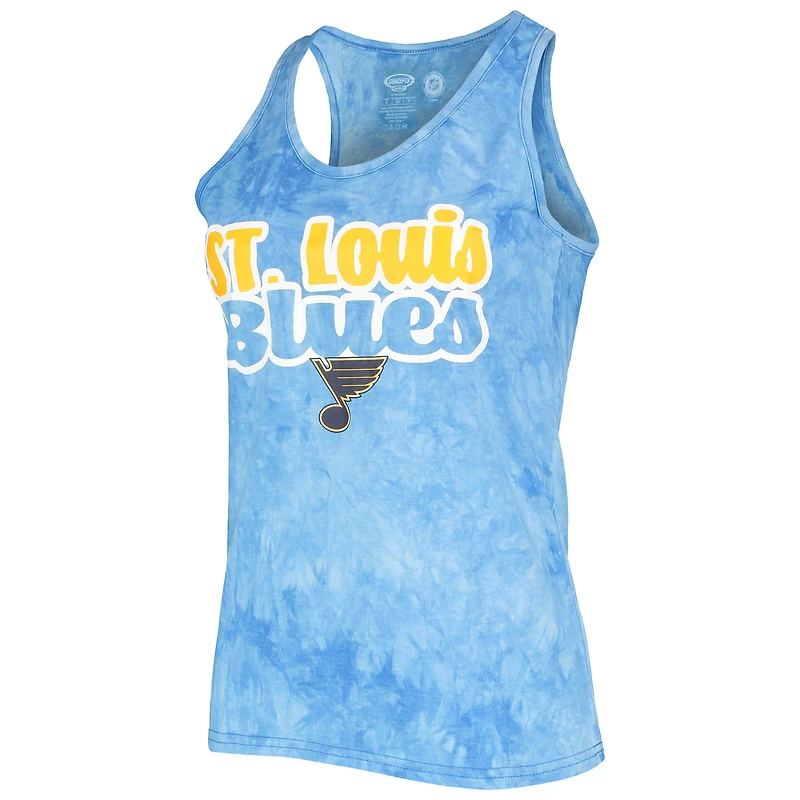 Concepts Sport Blues St. Louis Billboard Débardeur dos nageur et short pour femme