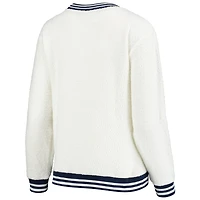Sweat-shirt Concepts Sport Cream St. Louis Blues Granite Sherpa pour femmes