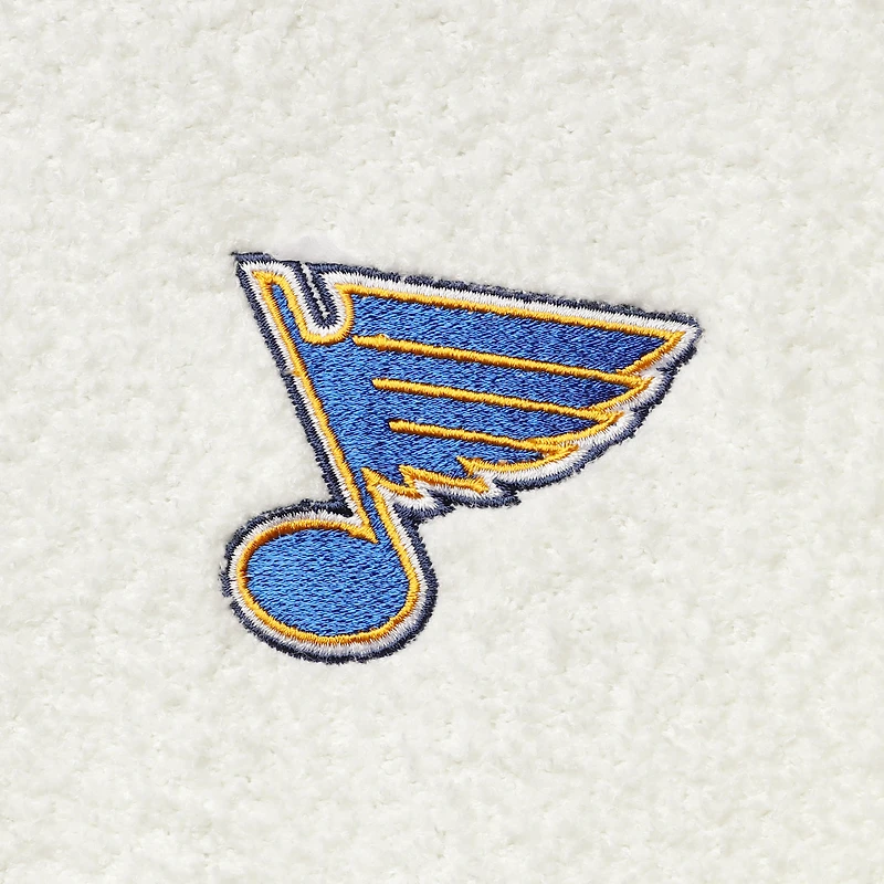 Sweat-shirt Concepts Sport Cream St. Louis Blues Granite Sherpa pour femmes