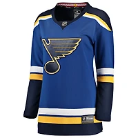 Maillot Fanatics St. Louis Blues Breakaway Home pour femmes, bleu
