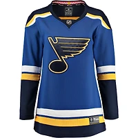 Fanatiques pour femmes de marque Blue St.Louis Blues Home Breakaway - Maillot vierge