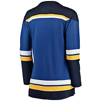 Maillot bleu Fanatics pour femme des St. Louis Blues à domicile Breakaway