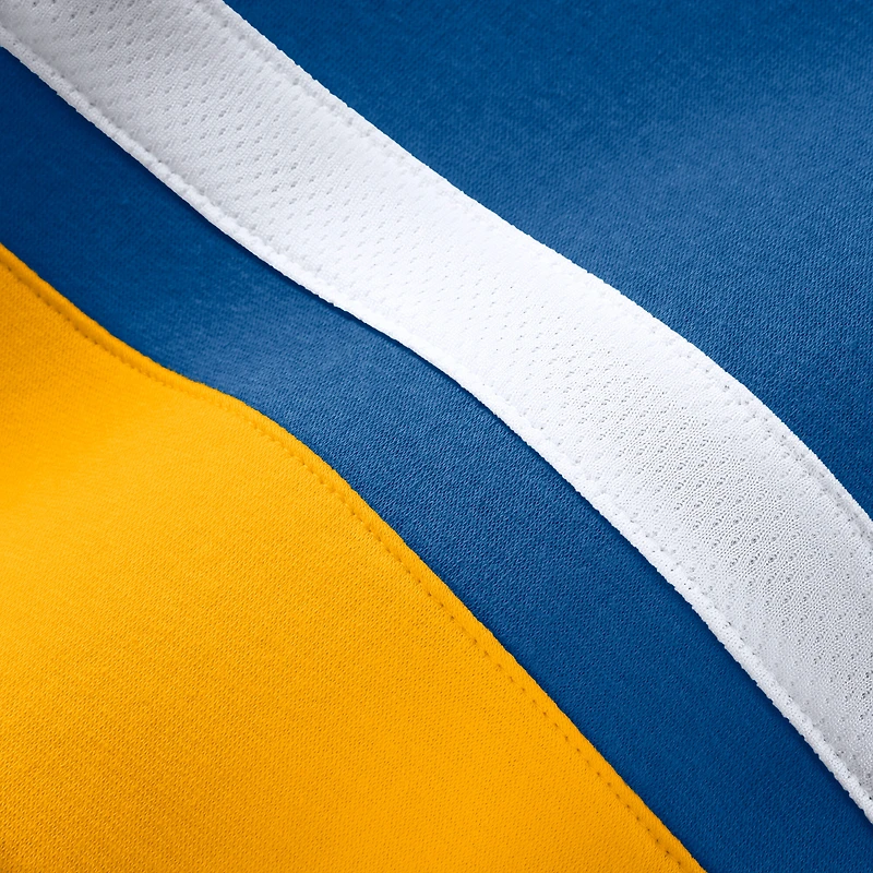 Sweat-shirt à lacets manches longues bleu Icing des Blues de Saint-Louis pour femme