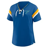 Women's Fanatics Blue St. Louis Blues Offside Athena T-Shirt