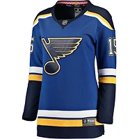 Maillot Fanatics Jakub Vrana St. Louis Blues Home Breakaway pour femmes, bleu