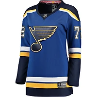 Women's Fanatics Justin Faulk Blue St. Louis Blues Home Breakaway Player Jersey