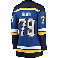 Women's Fanatics Sammy Blais Blue St. Louis Blues Home Breakaway Jersey