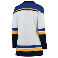 Maillot Breakaway extérieur Fanatics blanc St. Louis Blues pour femmes