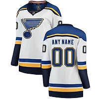 Fanatiques pour femmes de marque White St.Louis Blues Breakaway - Maillot personnalisé