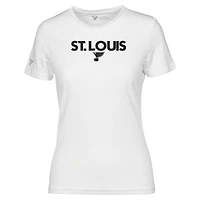 T-shirt capsule Maddox City des Blues de St. Louis pour femme, blanc, Levelwear