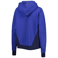 Sweat à capuche demi-zip Starter Blue St. Louis Blues Wishbone pour femmes